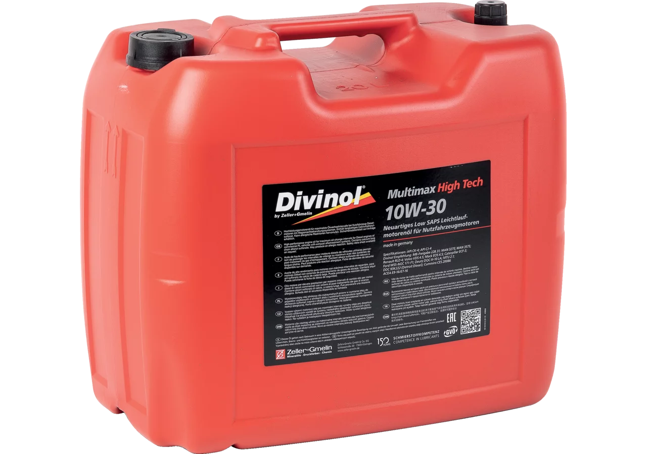 Motoröl Agrar-LKW, Multimax High Tech 10W-30, 20 Liter Divinol
