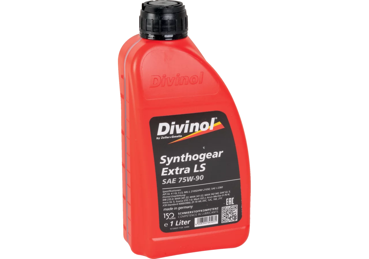 Getriebeöl Synthogear Extra LS SAE 75W-90, 1 Liter Divinol