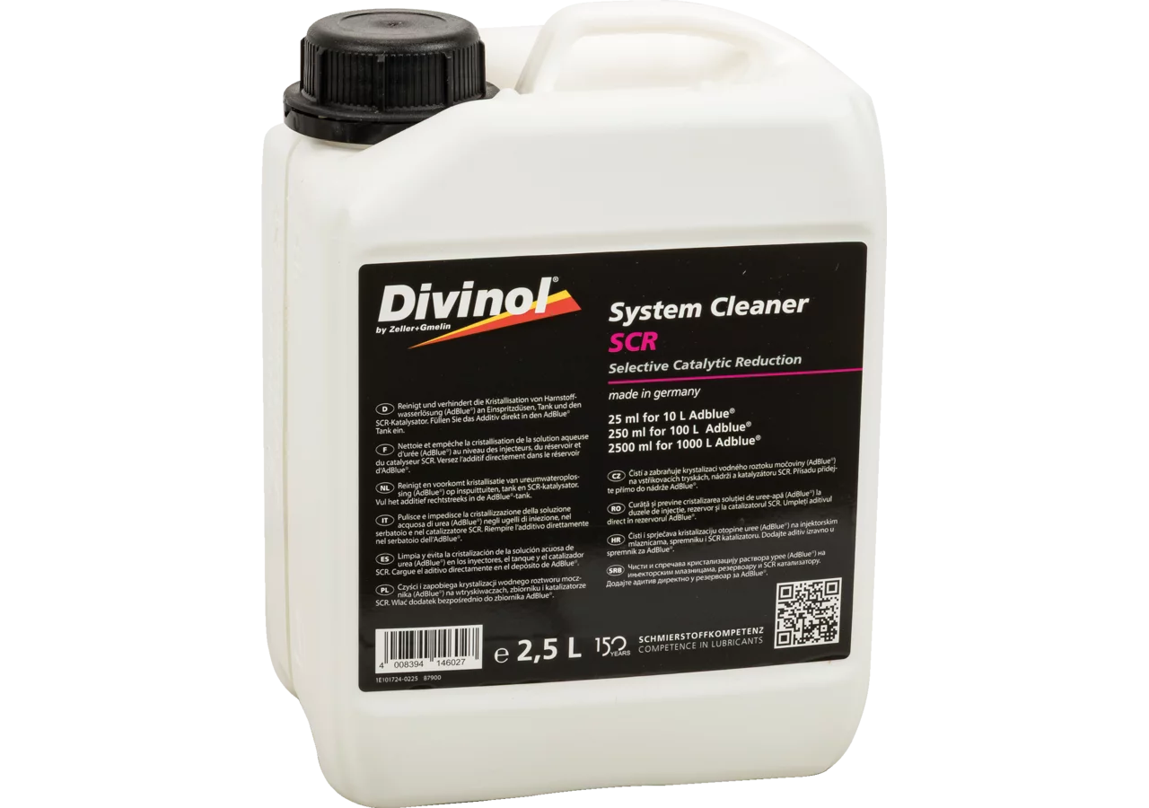 Additiv System-Cleaner SCR AdBlue, 2,5 Liter Divinol