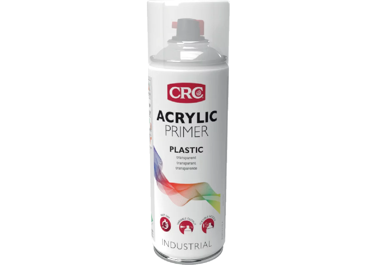 Acryllackspray Acrylic Primer Plastic - Grundierung, 400 ml Spraydose CRC
