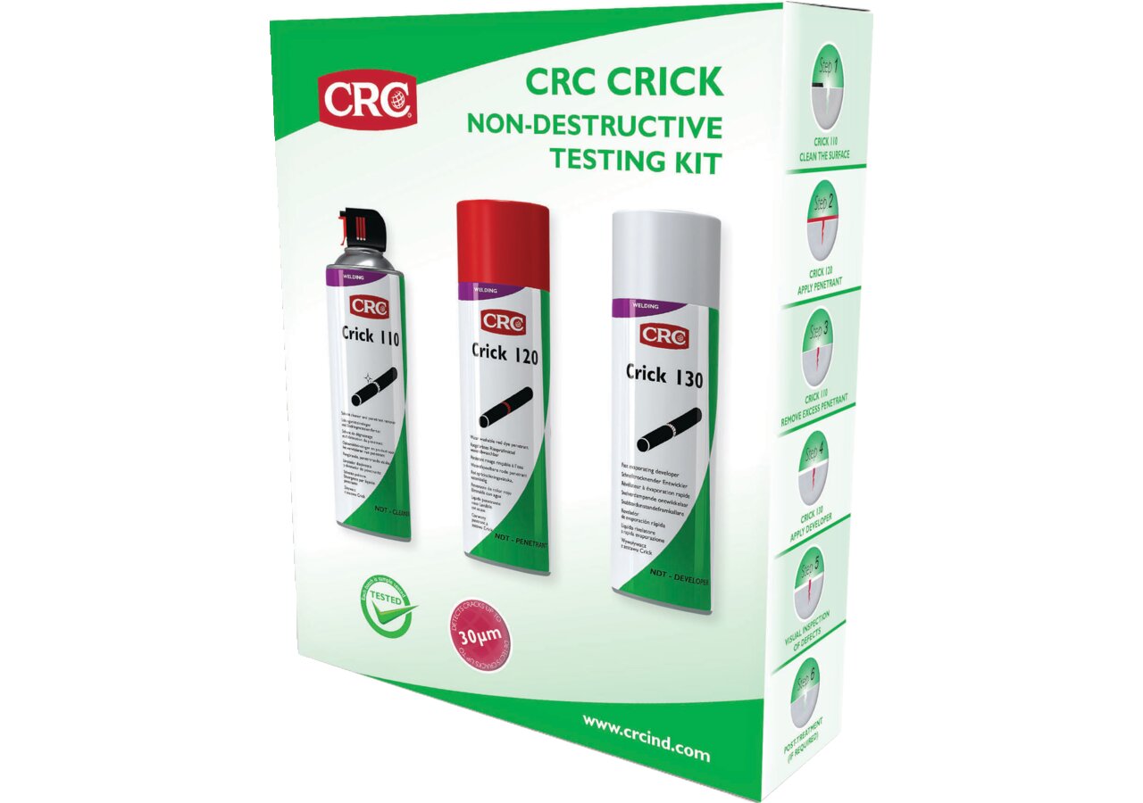 Rissprüfung Crick Set 110 + 120 + 130 3-teilig CRC