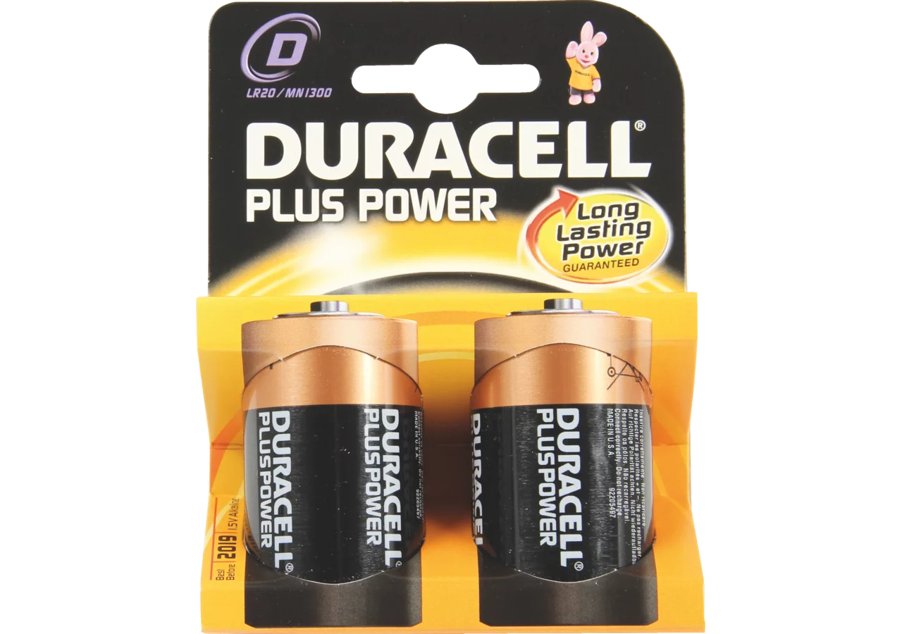 Batterie Plus Power, Mono D, LR20, 1,5 V Duracell