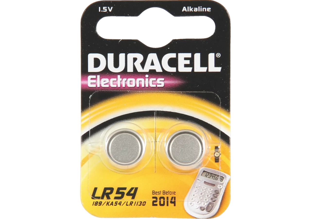Knopfzelle Electronics LR54, VG10GA, AG10 Duracell