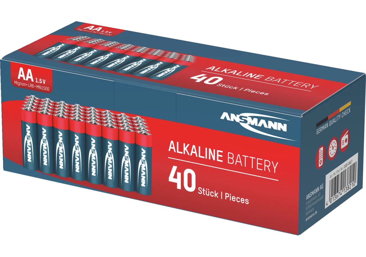Batterie Mignon AA, LR6, 1,5 V ANSMANN