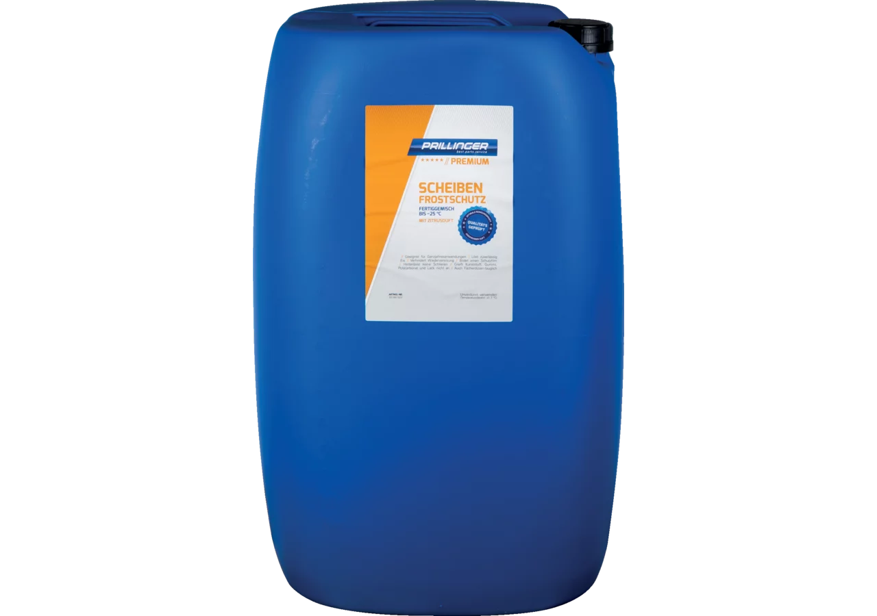 Scheibenfrostschutz Fertiggemisch Zitrusduft -25 Grad, 60 Liter Prillinger Premium