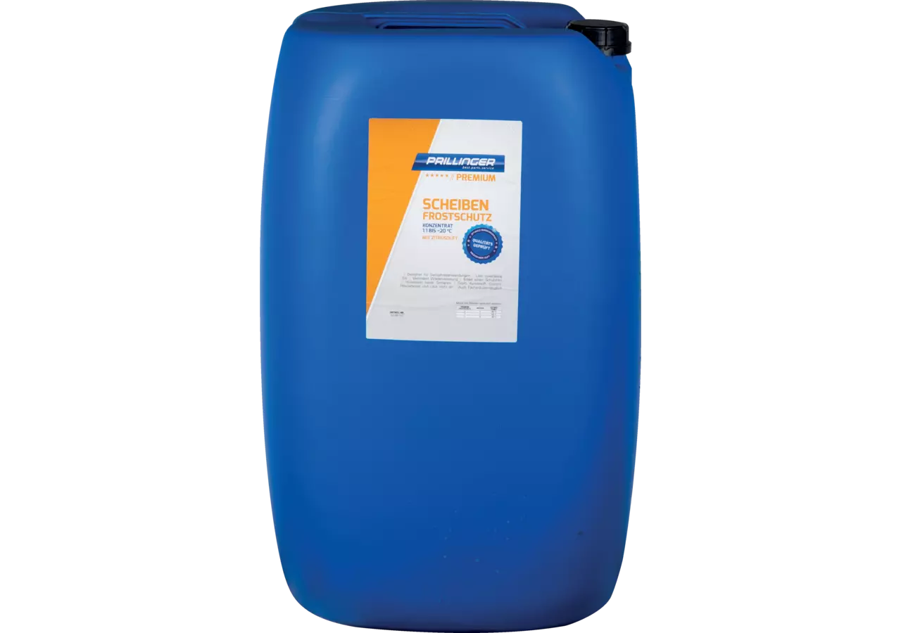 Scheibenfrostschutz Konzentrat Zitrusduft 1:1 -20 Grad, 60 Liter Prillinger Premium