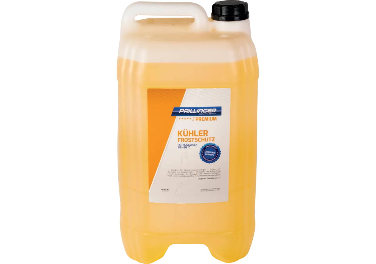 Kühlerfrostschutz Fertiggemisch -38 Grad, 25 Liter Prillinger Premium