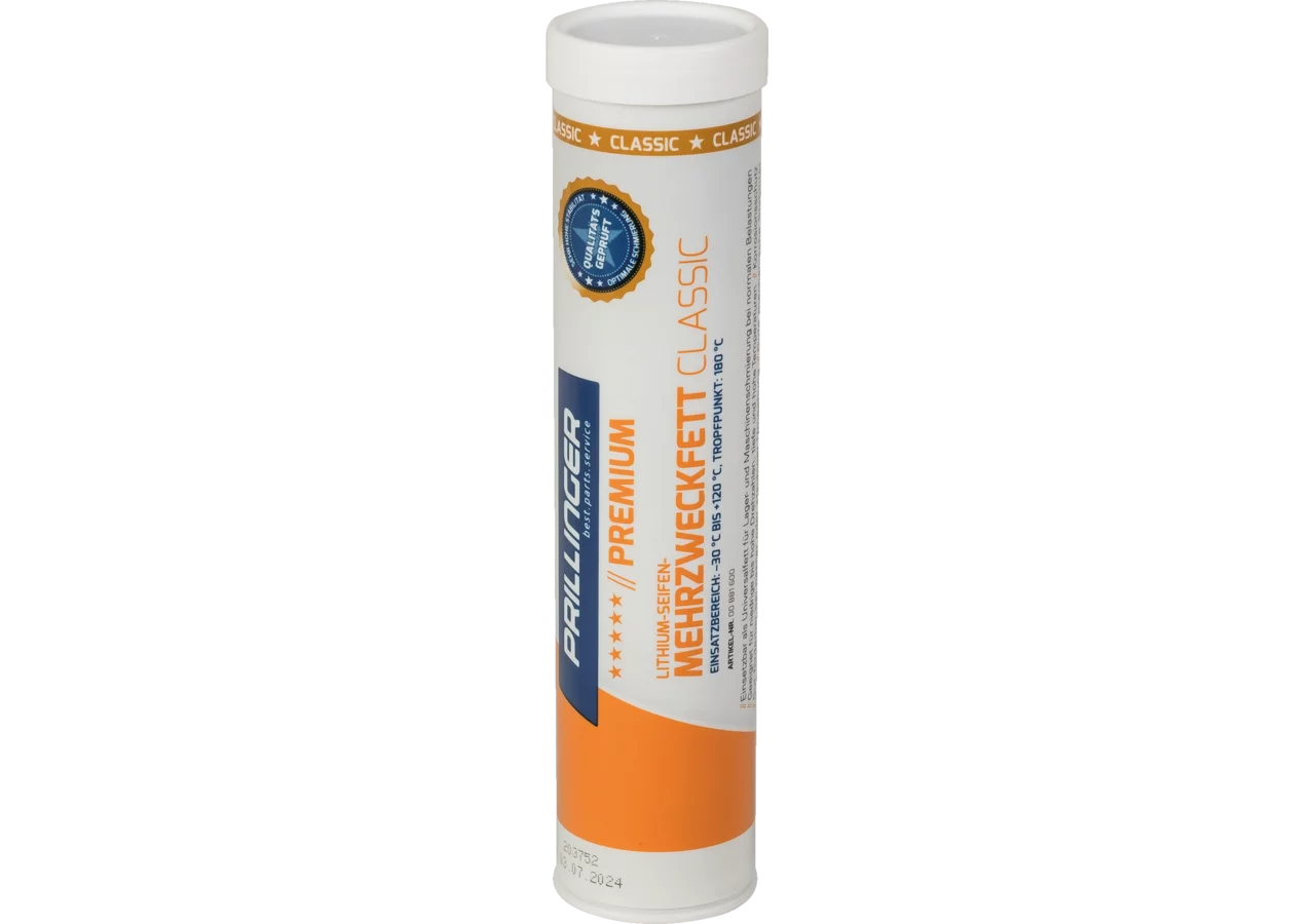 Mehrzweckfett Classic, 400 g Kartusche nach DIN 51502 K 2 K-30 Prillinger Premium