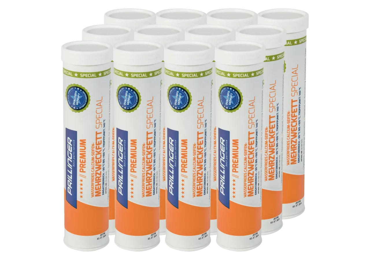 Mehrzweckfett Special, 400 g Kartusche, 12 Stück nach DIN 51502 KP 2 G-30 Prillinger Premium