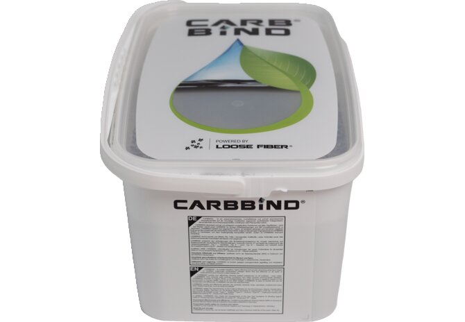 Ölbindemittel Carbbind, lose Faser fein 1,5 kg im Kunststoffeimer CARBBIND