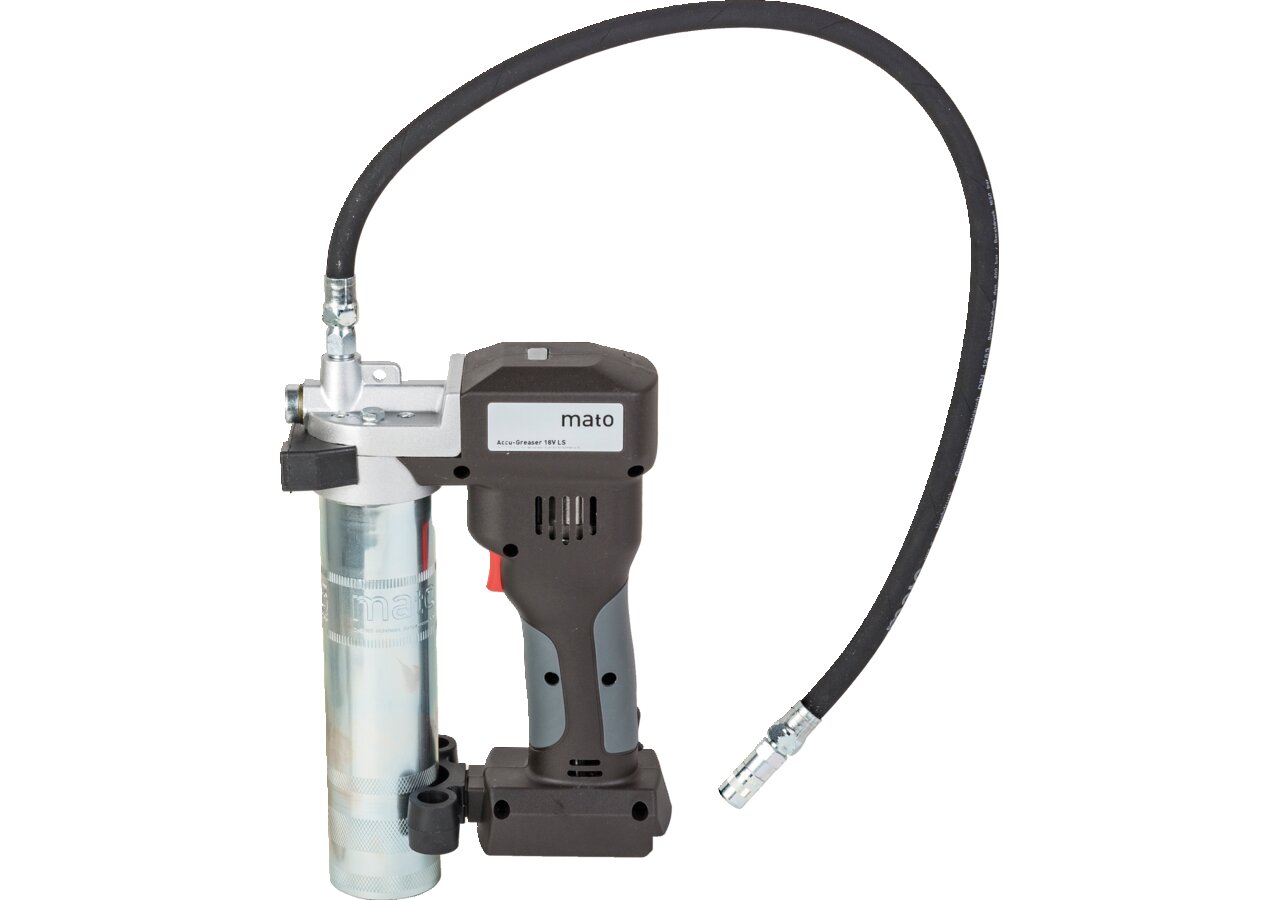 Fettpresse Accu-Greaser Professional-LS, 18 V, Li-Ion, 4.0 Ah geeignet für 400 g Lube Shuttle Kartus – passend für 400 g Lube Shuttle Kartus Mato