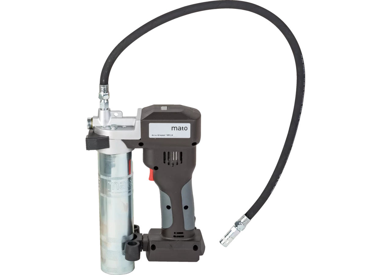 Fettpresse Accu-Greaser Professional-LS, 18 V, Li-Ion, 4.0 Ah geeignet für 400 g Lube Shuttle Kartus – passend für 400 g Lube Shuttle Kartus Mato
