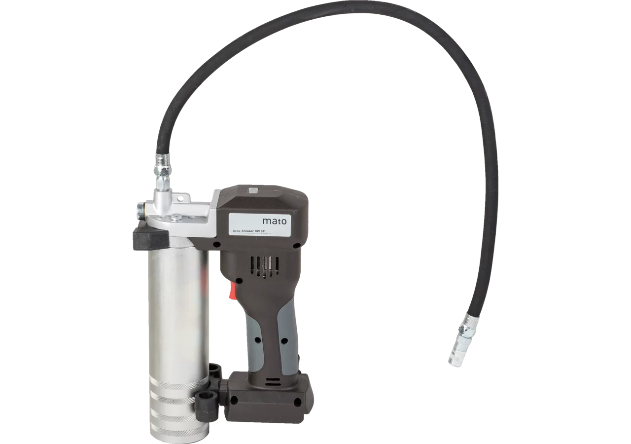 Fettpresse Accu-Greaser Professional-SP, 18 V, Li-Ion, 4.0 Ah geeignet für 500 g Schraubkartuschen – passend für 500 g Schraubkartuschen Mato