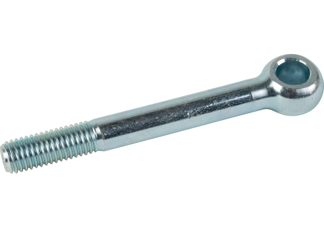 Augenschraube M6 x 80 mm, mit Schaft Güte 4.6 Stahl verzinkt, DIN444B GartenShop24
