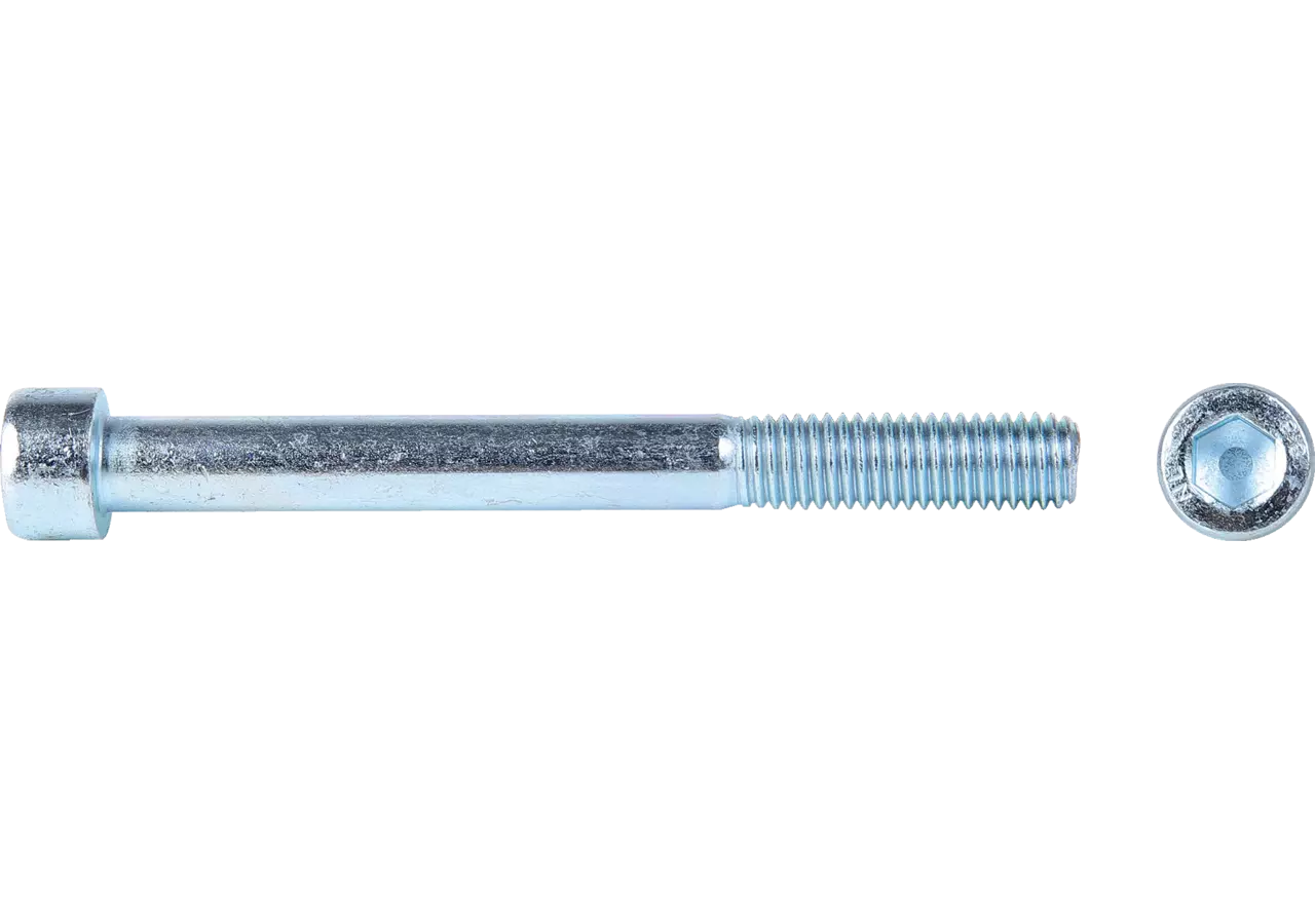 Zylinderschraube mit Innensechskant M12 x 50 mm, Güte 8.8 Stahl verzinkt, DIN912 GartenShop24