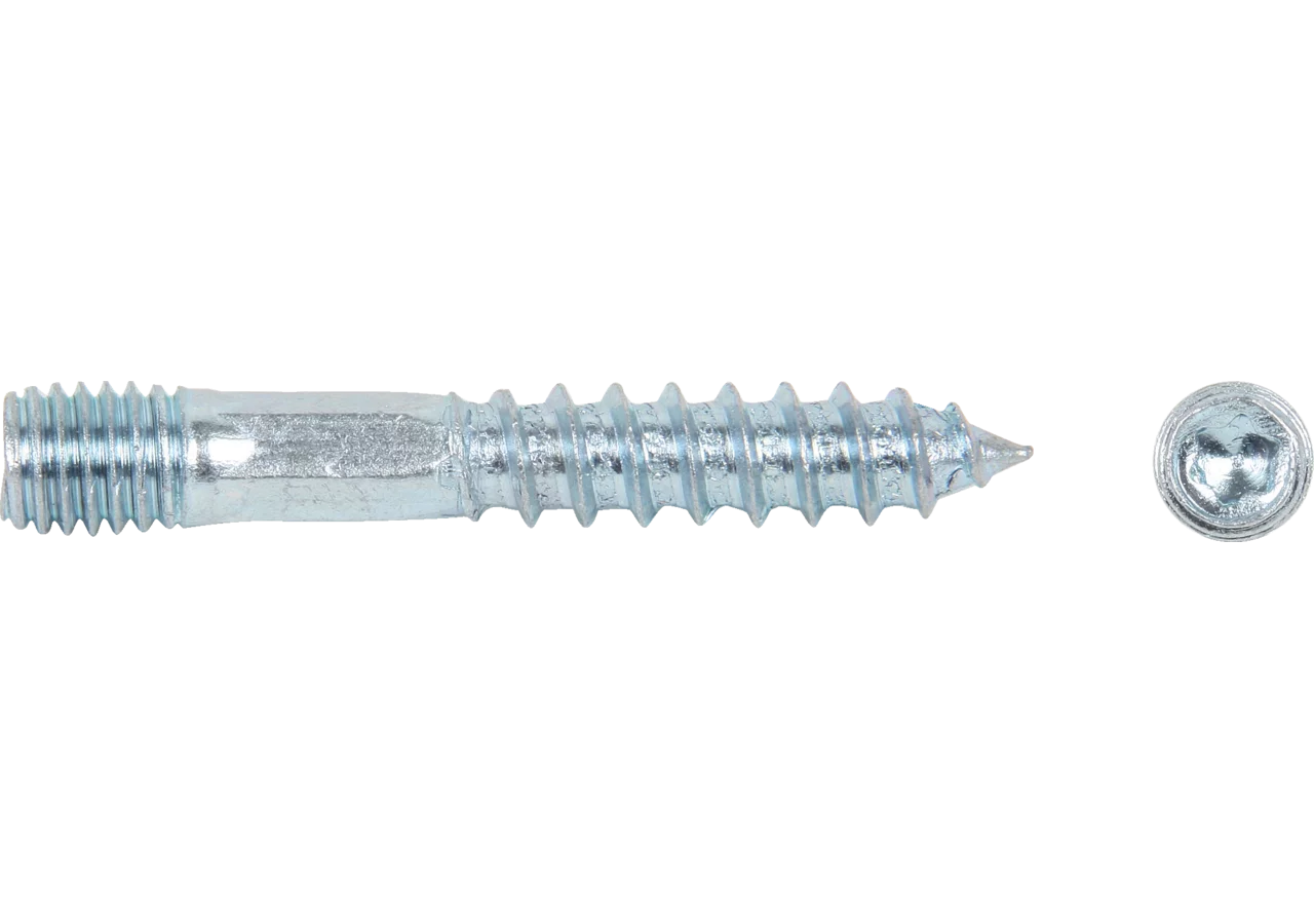 Stockschraube M8 x 180 mm, 100 Stück Stahl verzinkt GartenShop24