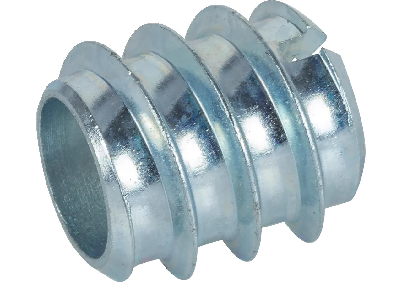 Einschraubmutter M12 x 30 mm, mit Schlitz Stahl verzinkt, DIN7965 GartenShop24