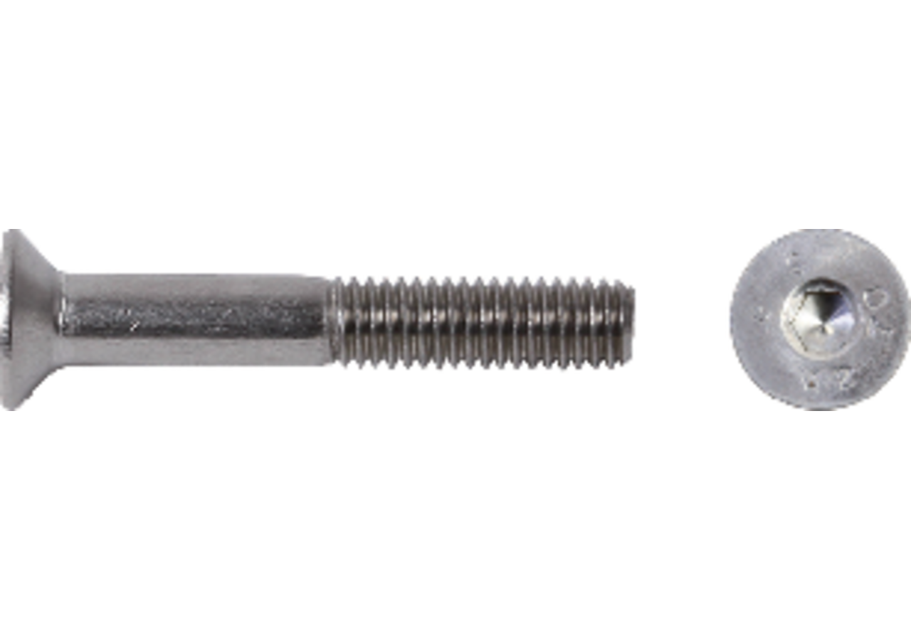 Senkkopfschraube mit Innensechskant M4 x 20 mm, V2A Edelstahl, DIN7991 GartenShop24