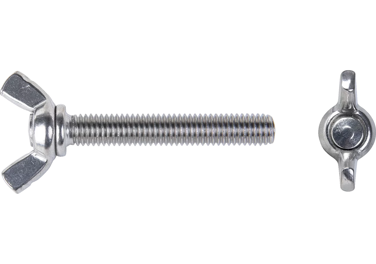 Flügelschraube M10 x 30, V2A Edelstahl, DIN316-A GartenShop24