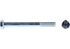 Sechskantschraube M12 x 45 mm, mit Schaft Güte 8.8, 50 Stück Stahl verzinkt, DIN931 GartenShop24