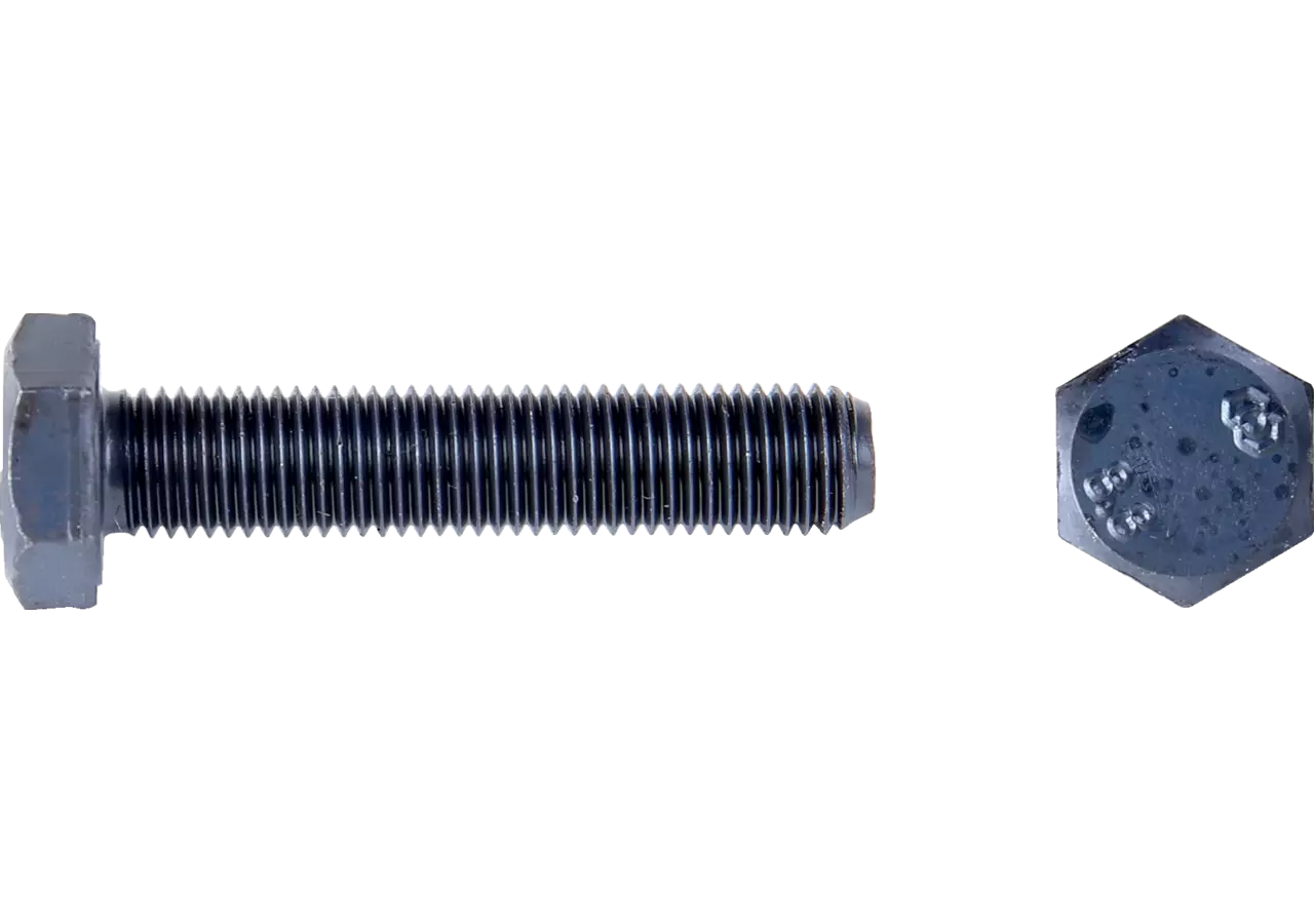 Sechskantschraube M12 x 1,5 x 20 mm, Feingewinde Güte 8.8 Stahl blank, DIN961 GartenShop24