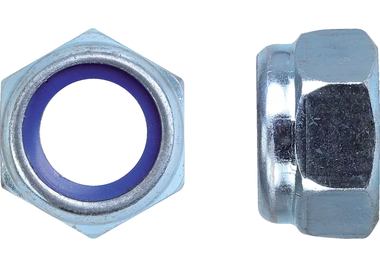 Stoppmutter M24 x 1,5 mm, Güte 10, mit Feingewinde Stahl verzinkt, DIN985 GartenShop24