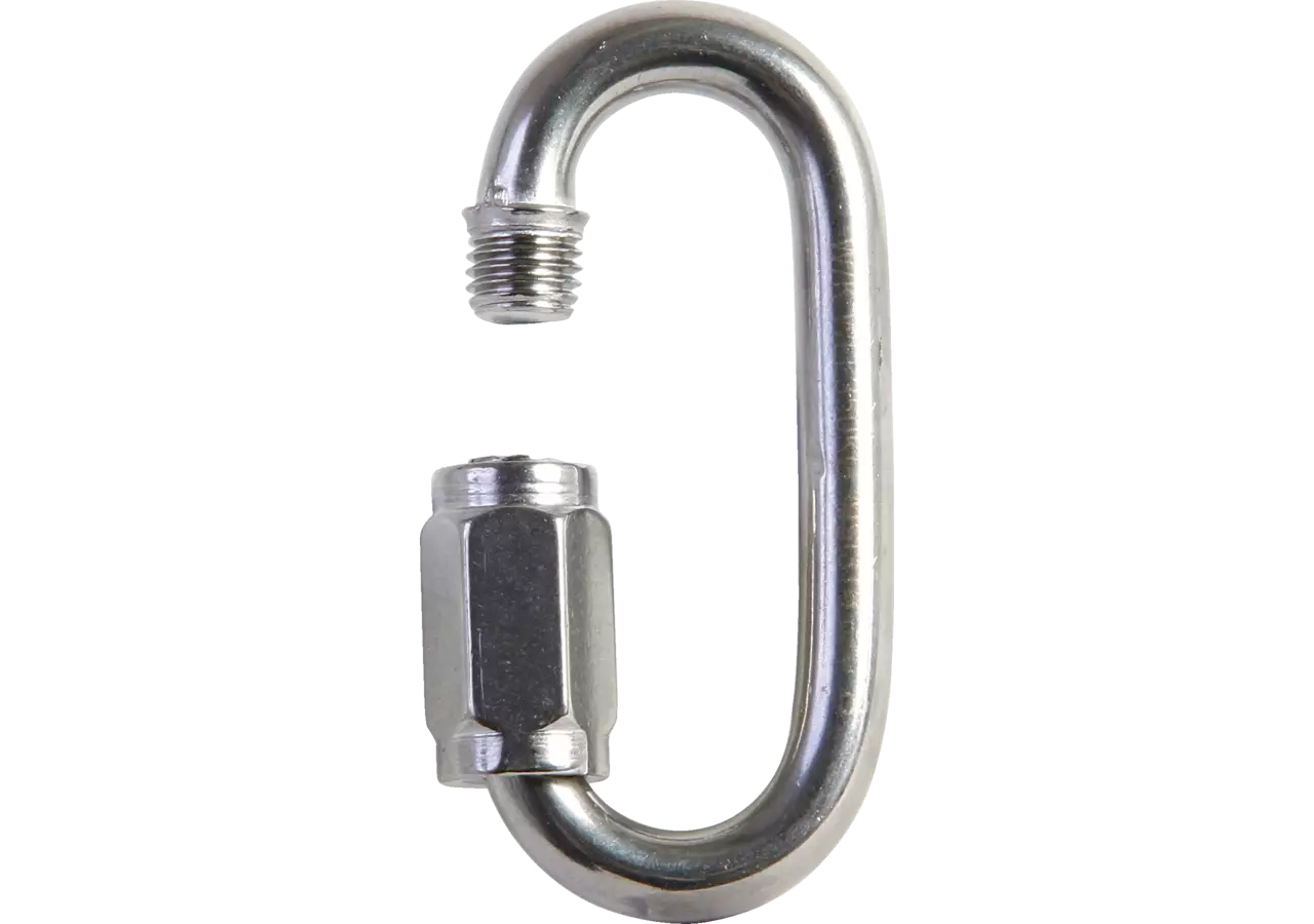 Kettenschraubglied 4 mm, V4A Edelstahl poliert, DIN56926-A GartenShop24