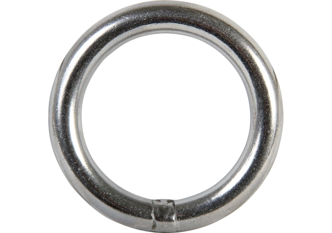 Runder Ring Dm 40 x 8,0 mm, V4A, punktgeschweißt Edelstahl GartenShop24
