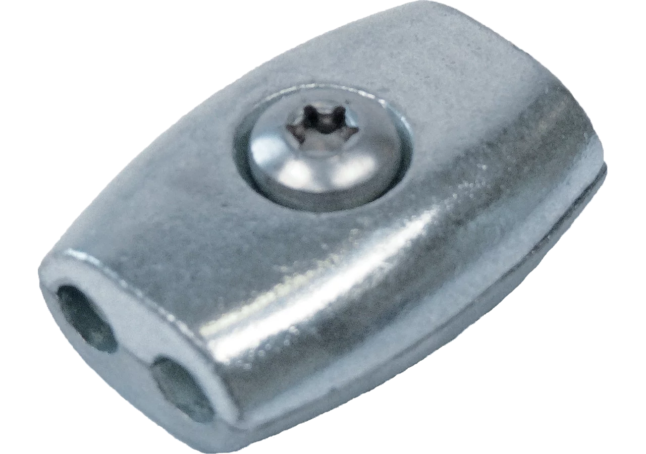 Drahtseilklemme Eiform für Seil-Dm 6,0 mm VA4 Edelstahl poliert GartenShop24