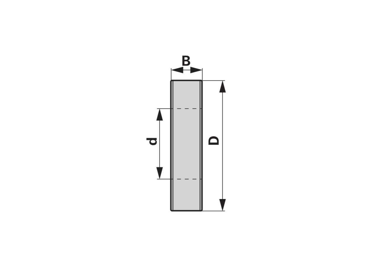 Rillenkugellager 6206 2RS einreihig, DIN625 GartenShop24
