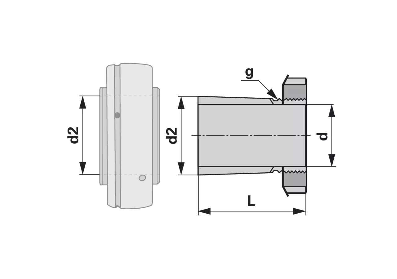 Spannhülse H 2310 nach DIN5415 GartenShop24