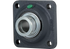 Flanschlager PCJ 55 quadratisch, vierloch, mit Exzenterspannring INA FAG