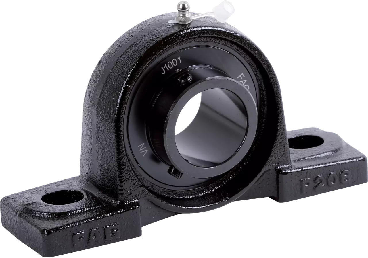 Stehlager UCP 204 Black-Series, rechteckig, zweiloch, Gewindestift am Innenring INA FAG