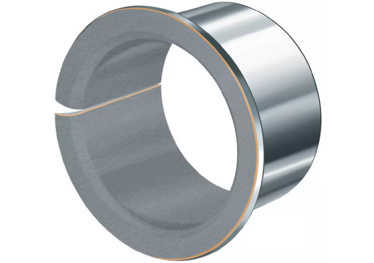 Gleitlager Bundbuchse EGF30160 E40 wartungsfrei, mit Stahlrücken INA FAG