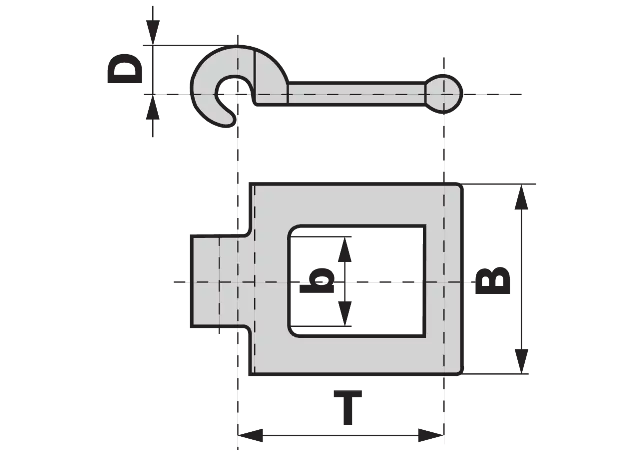 Gliederkette Type 62, Form A, Teilung 41,7 mm Kohlswa Kohlswa