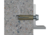 Messingdübel M6 x 22 mm 1 Stück Fischer