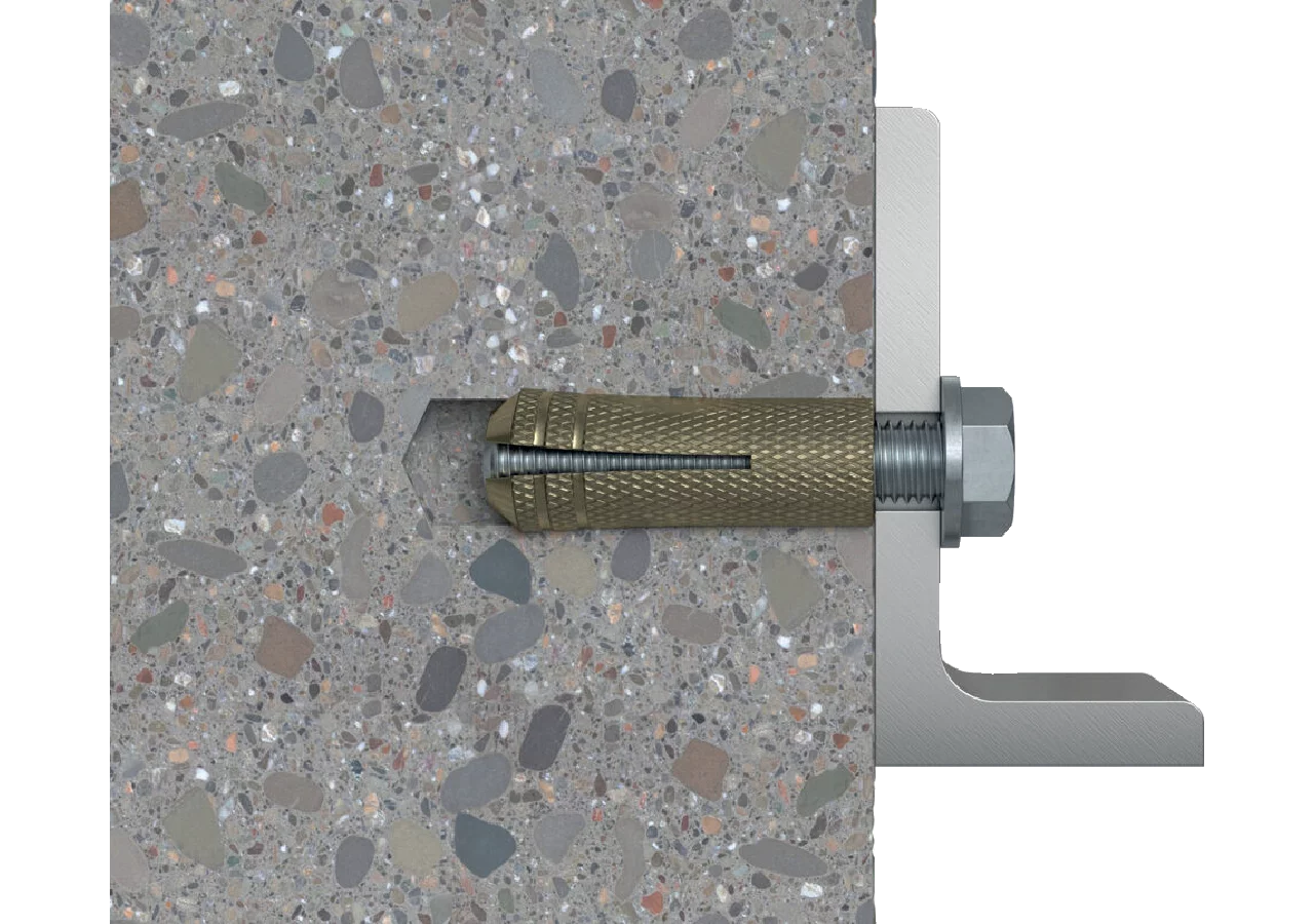 Messingdübel M12 x 37 mm 1 Stück Fischer