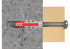 Kunststoffdübel DuoPower Dm 5 x 25 mm 100 Stück Fischer