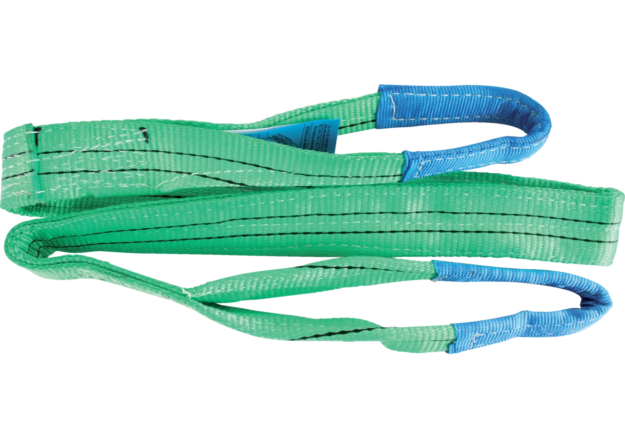 Schlaufenhebeband Grün 2 t, Länge - 6 m, Breite - 60 mm McBull