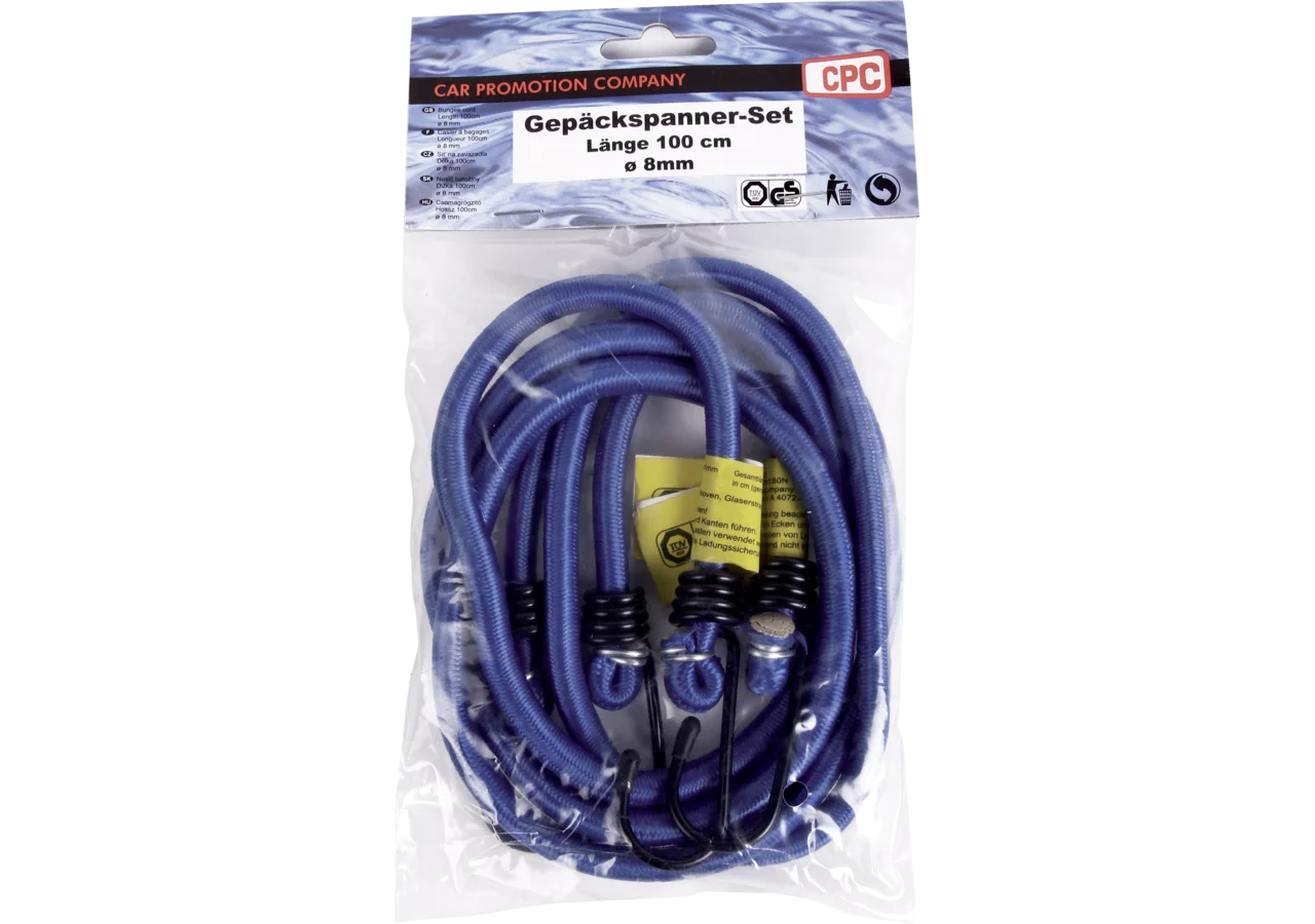 Gepäckspanner Set, L 100 cm GartenShop24 - Hochwertige Gartengeräte