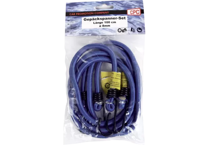 Gepäckspanner Set, L 100 cm GartenShop24 - Hochwertige Gartengeräte