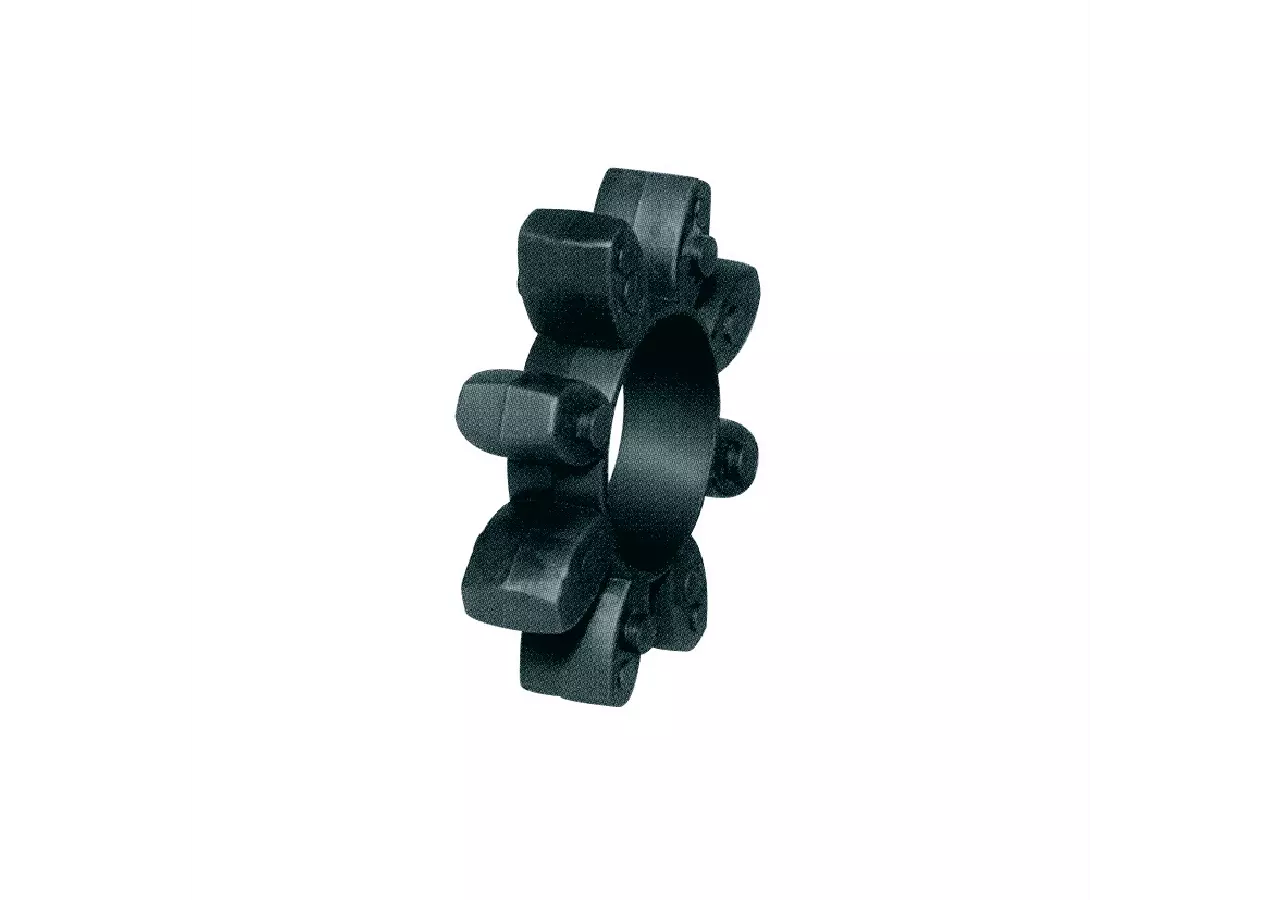 Zwischenglied Schwarz, Type 42/55, 94 Shore A, Standard GartenShop24