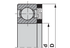 Labyrinthdichtung LSTO Dm 45 x 85 mm Nilos
