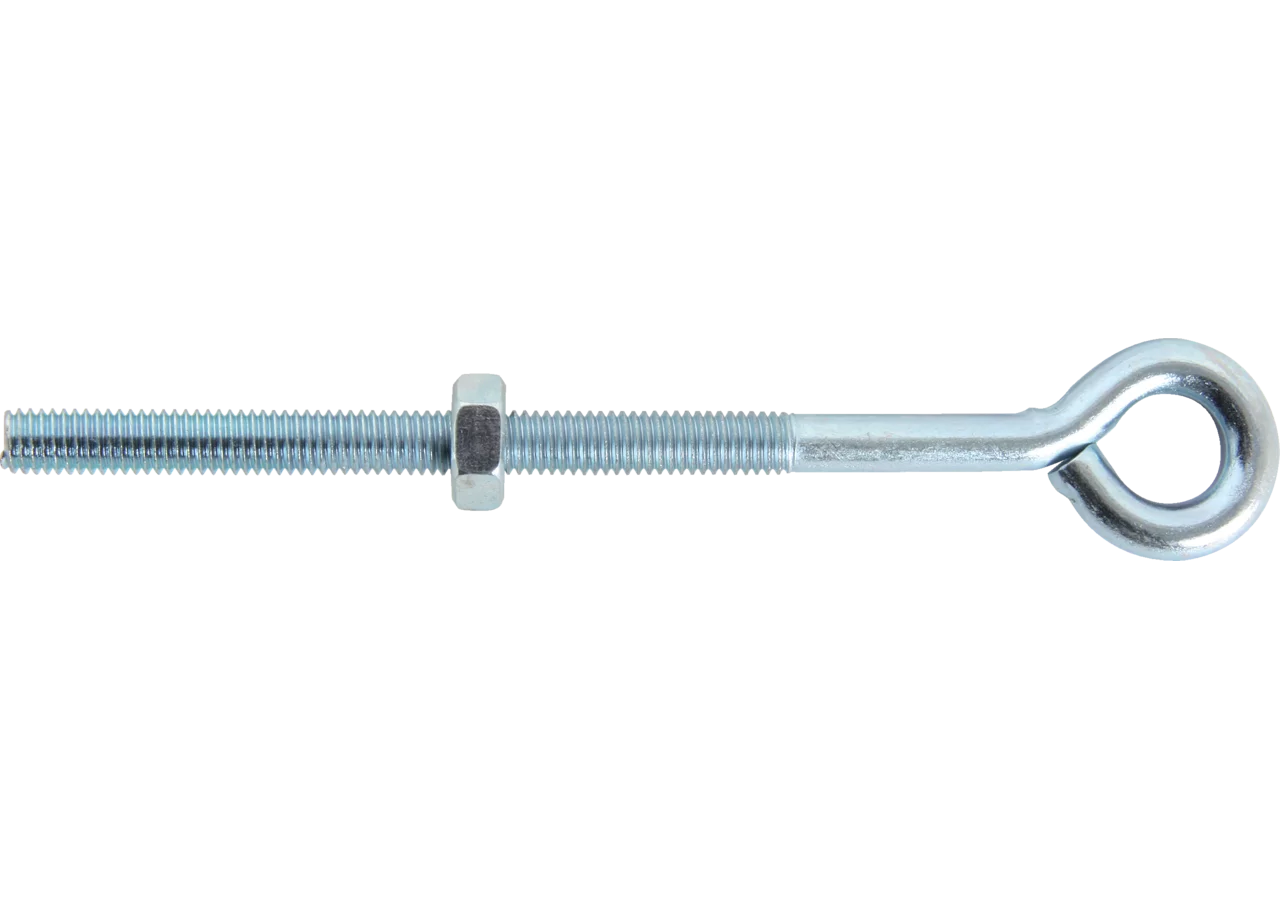 Spannschraube M8 x 150 mm mit Mutter, Stahl verzinkt GartenShop24