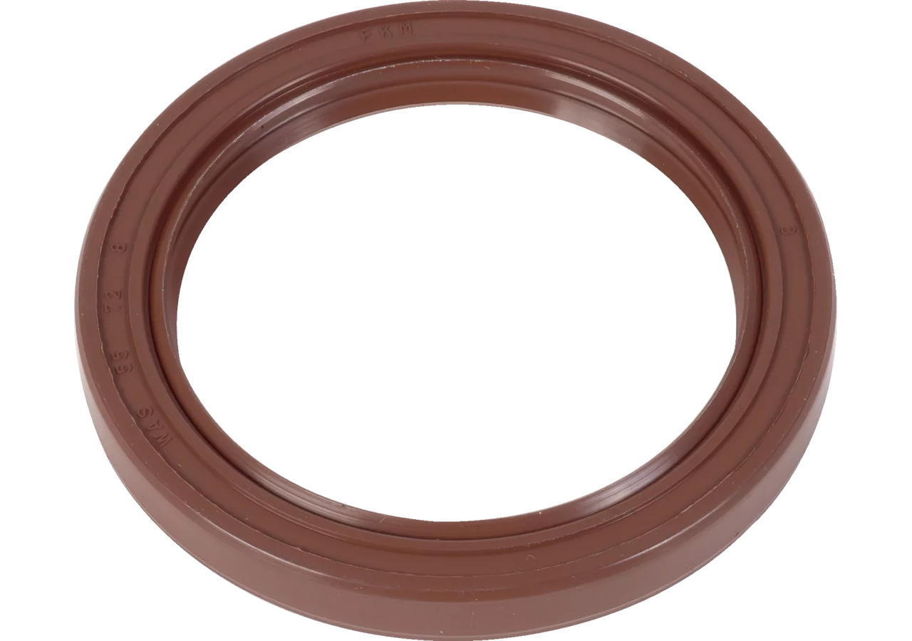Wellendichtring Dm 55 x 72 x 8 mm, ASL mit Staublippe, FPM 80 Shore, DIN3760 GartenShop24