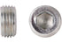 Verschlussschraube R3/8 Zoll, ohne Bund mit kegeligem Rohrgewinde Stahl verzinkt, DIN906 GartenShop24