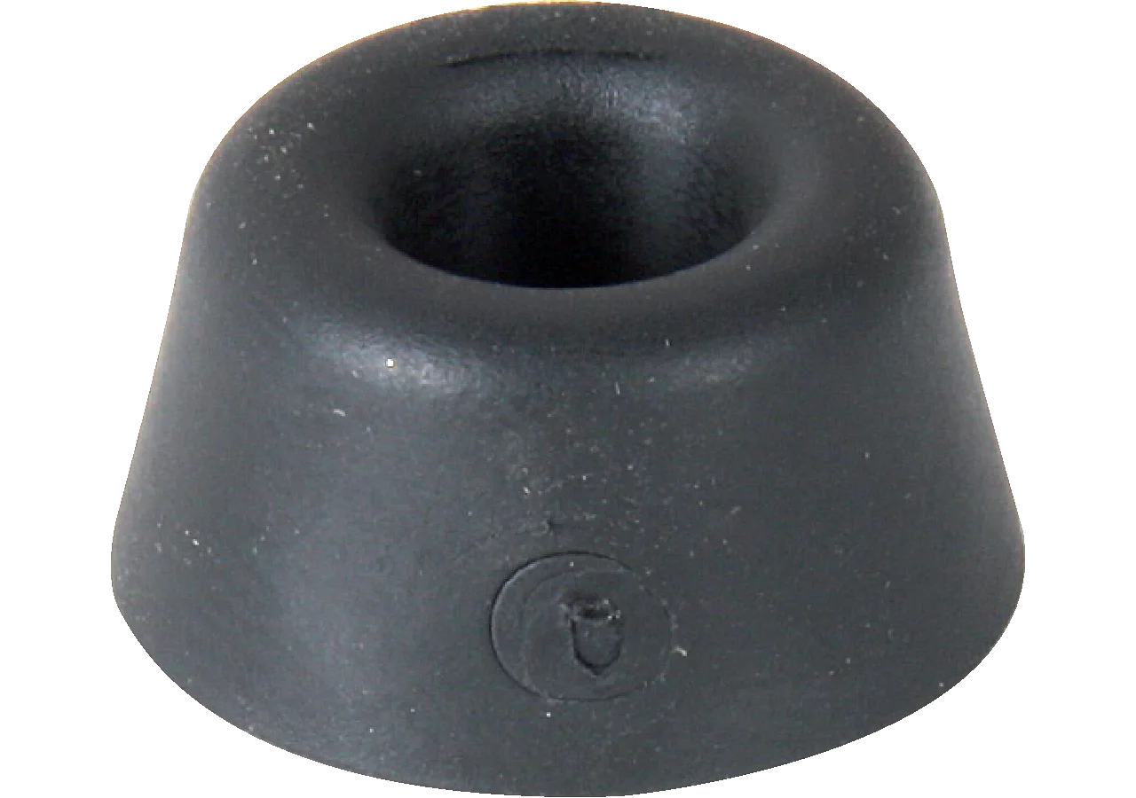 Gummitürpuffer Dm 20 x 10 mm, konisch mit Loch Dm 3,5 mm GartenShop24