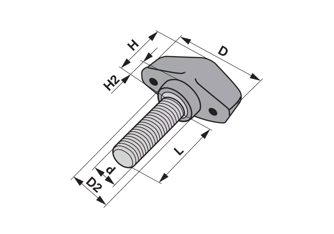 Flügelgriffschraube M8 x 20 mm GartenShop24
