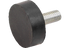 Gummi Metallpuffer Typ 4, Dm 40 x 50 mm, zylindrisch 1x Aussengewinde M8 x 23 mm GartenShop24