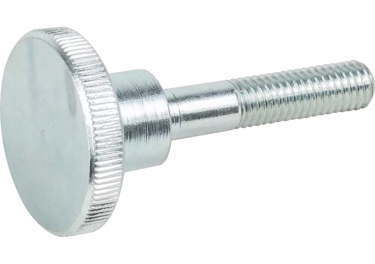 Rändelschraube M5 x 20 mm Stahl verzinkt, DIN464 GartenShop24